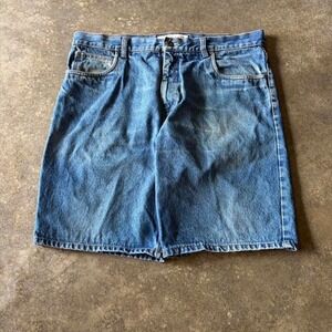 2000s baggy denim jorts